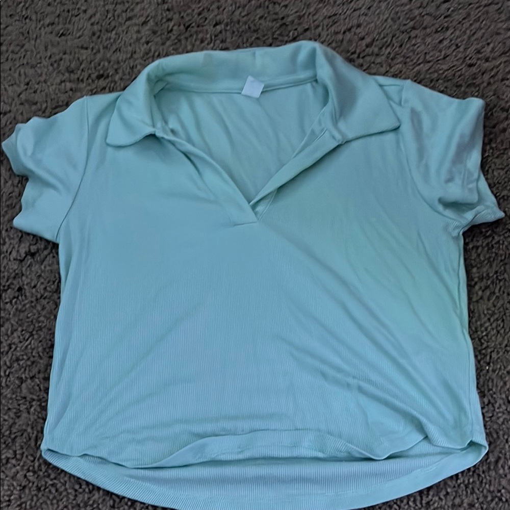 Women's Light Blue Top